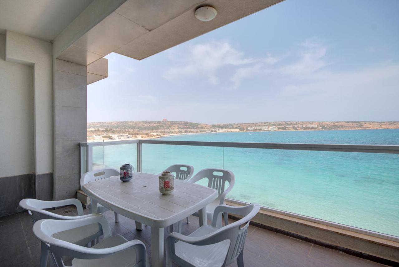 Beachfront Pretty Holiday Home المليحة المظهر الخارجي الصورة
